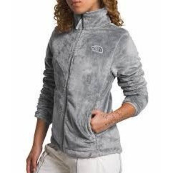 THE NORTH FACE Women’s Gray Osito Fleece Jacket Size Large - Picture 1 of 9
